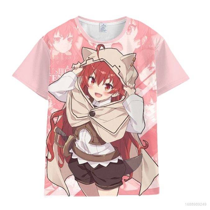 Áo Thun Tay Ngắn In Hình Anime Mushoku Tensei Jobless Reincarnation Unisex