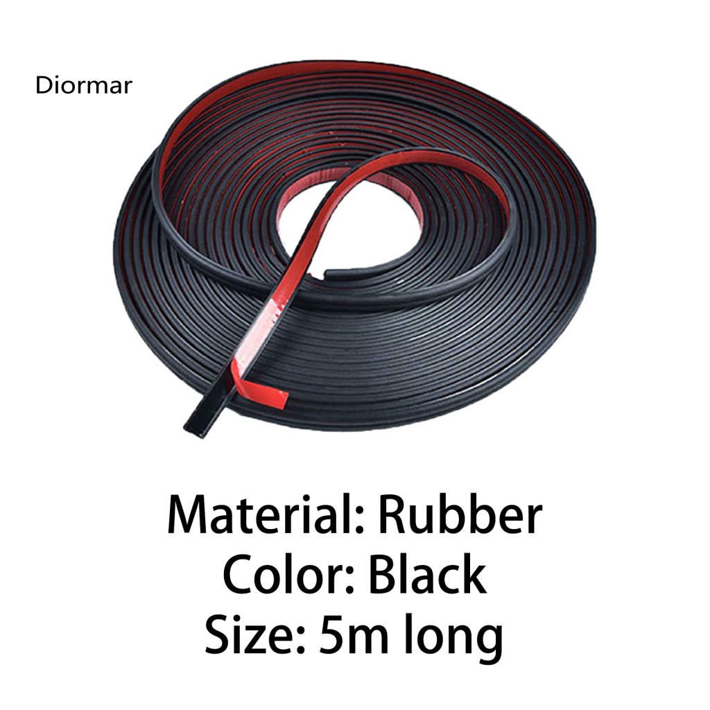 Cuộn Băng Keo Hai Mặt Bằng Cao Su Bảo Vệ Mép Cửa Xe Hơi