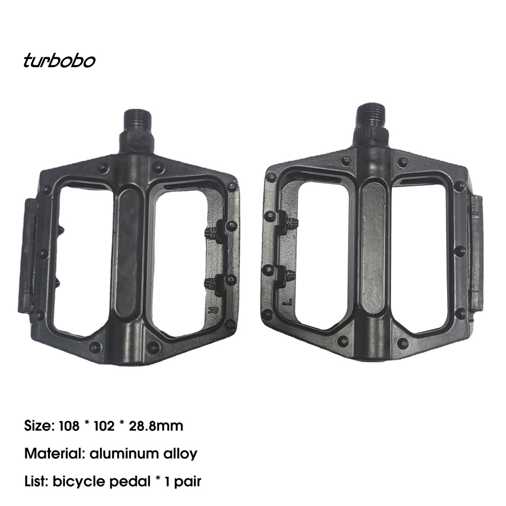 1 Cặp Bàn Đạp Xe Đạp Trái / Phải Bằng Hợp Kim Nhôm Siêu Nhẹ Chất Lượng Cao