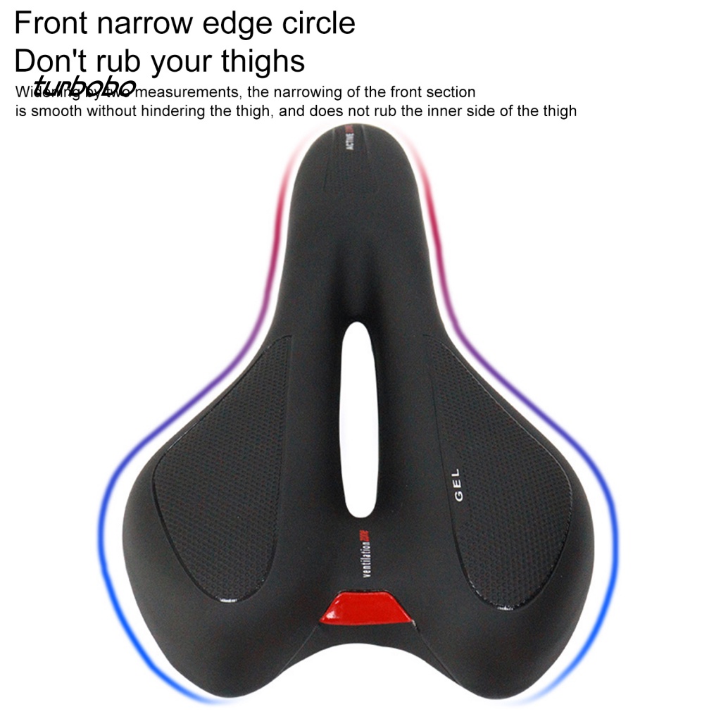 Yên Xe Đạp Leo Núi Bằng Silica Gel Dày Dặn Thoáng Khí Chống Thấm Nước / Sốc Tiện Dụng