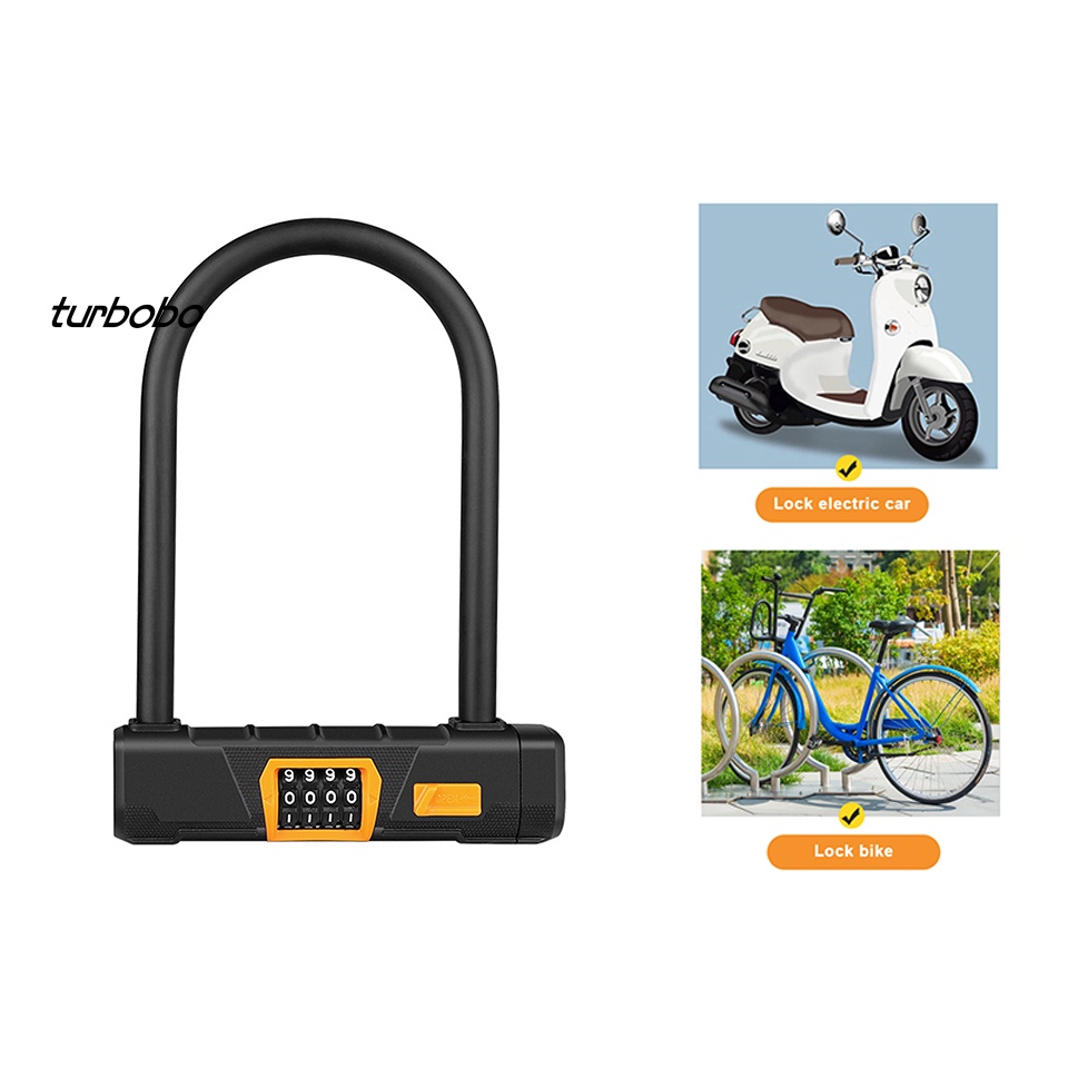 Khóa Xe Đạp Chống Trộm Bằng Hợp Kim Thép Chịu Lực Cao Tiện Dụng