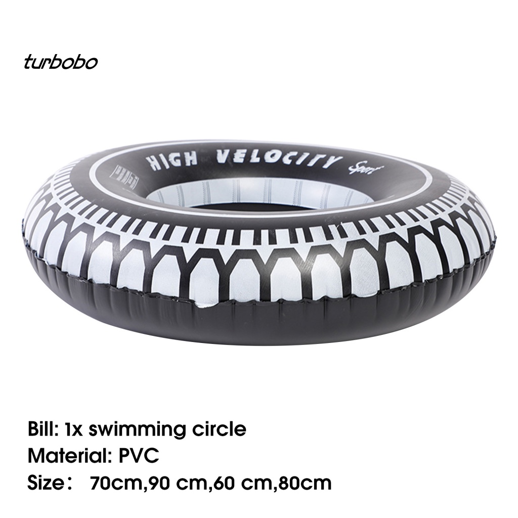 Phao Bơi PVC Dày Dặn Hình Tròn Có Bánh Xe Thông Dụng Cho Hoạt Động Dưới Nước