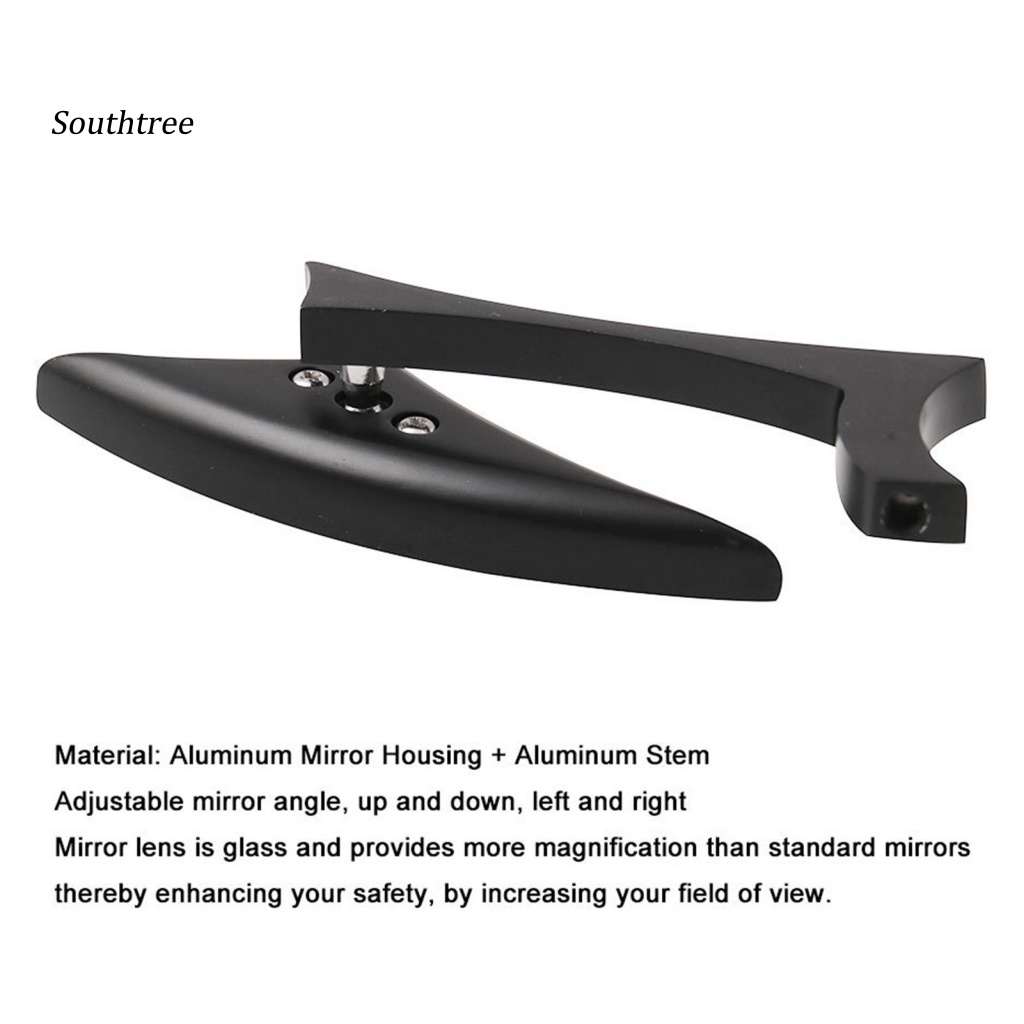 Gương Chiếu Hậu Tam Giác Phản Quang Có Thể Điều Chỉnh Trái Phải Cho Dyna Du Lịch Cruiser