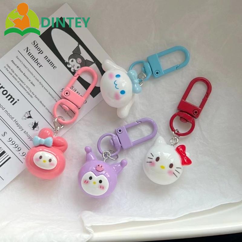 ✍mujicici✍Mới Móc Khóa Hình Sanrio Melodi Cinnamon Dog Kuromi Nhật Bản Ngọt Ngào Nữ Tính