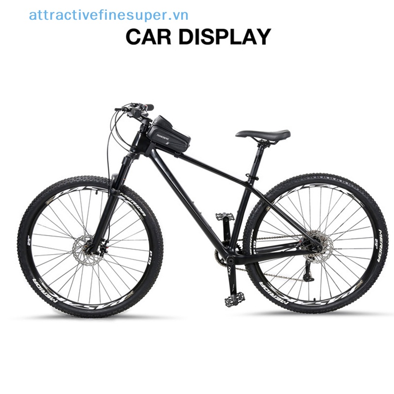 Afs Túi Đựng Điện Thoại Chống Nước Cảm Ứng Màn Hình Gắn Khung Trước Xe Đạp Leo Núi