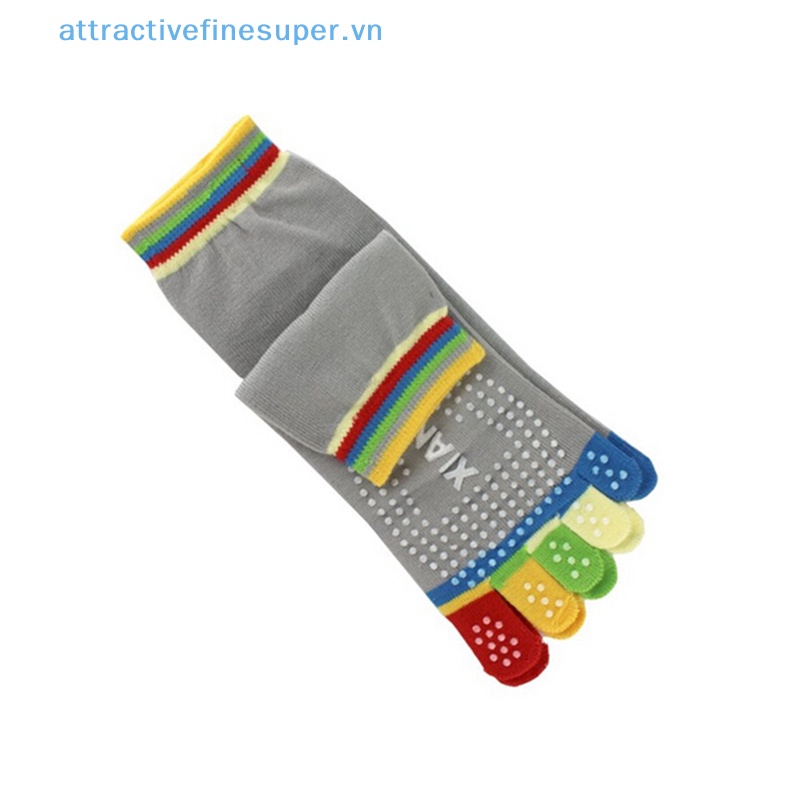 1 Đôi Tất Ngắn Cotton Nhiều Màu Chống Trượt