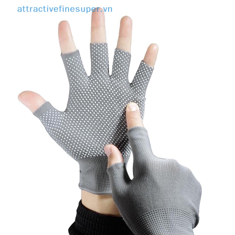 Afs Găng Tay Nửa Ngón Chống Trượt Chống Mồ Hôi Tiện Dụng Khi Đạp Xe