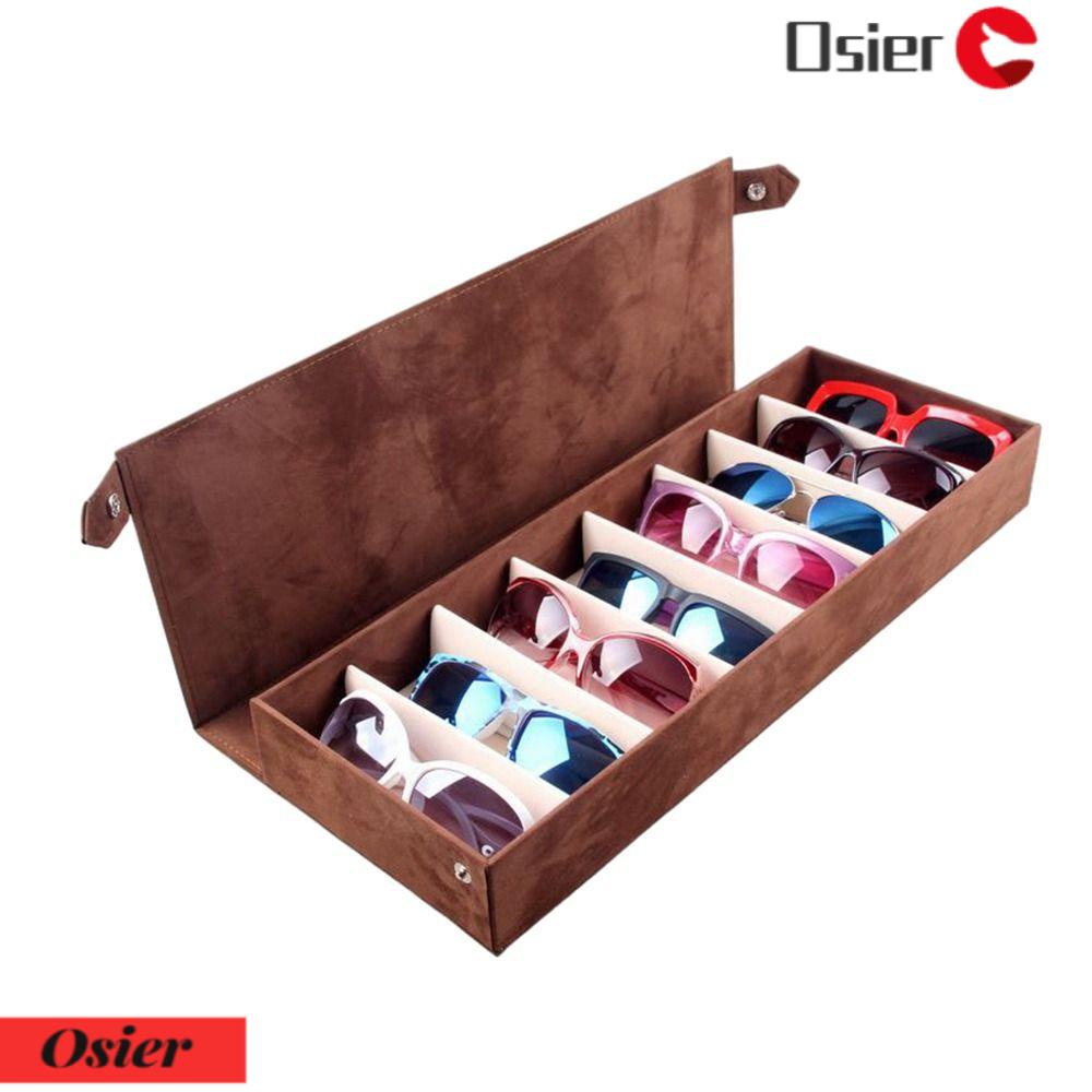 OSIER1 Hộp Đựng Mắt Kính Chất Liệu Nhung Thời Trang