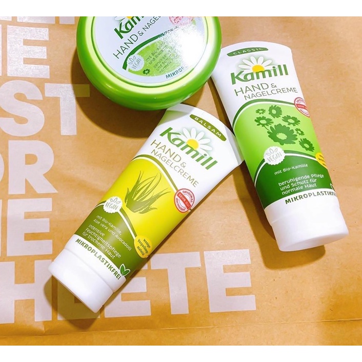 Kem dưỡng da tay và móng tay Classic Kamill hand & Nail cream 100ml của Đức - Date mới đủ Bill