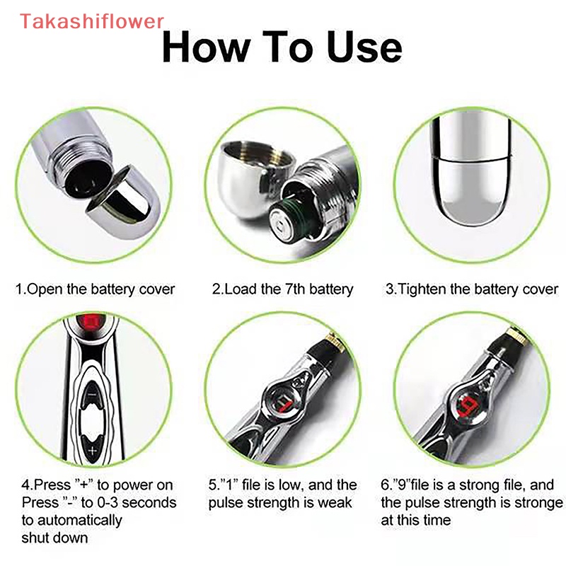 Bút Mát Xa Bằng Tia Laser Điện Giảm Đau Cho Cơ Thể / Lưng / Cổ