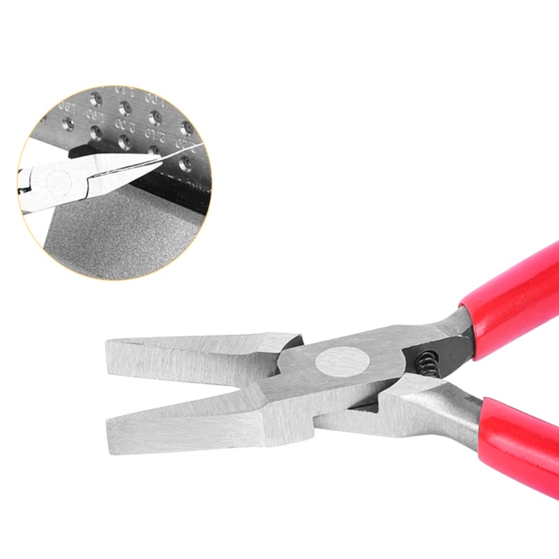 QQ Kìm Cắt Dây Vàng Mũi Phẳng Làm Trang Sức Chuyên Dụng