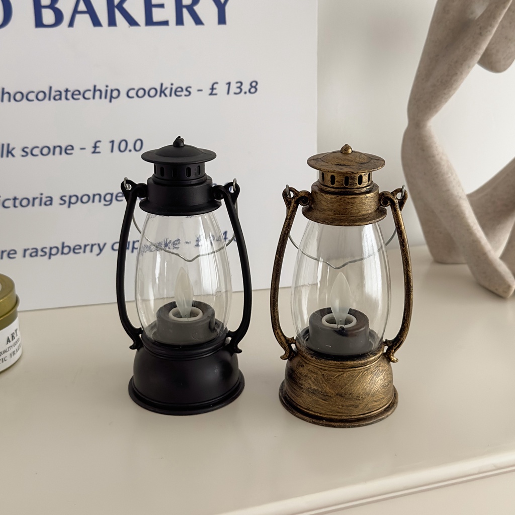 Đèn LED Hình Nến Phong Cách Retro Sáng Tạo Trang Trí Nhà Cửa