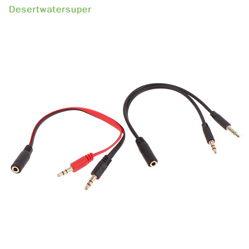 Cáp Âm Thanh AUX 2 Trong 1 Jack Cắm 3.5mm Hai Đầu Dương Sang Một Đầu Âm