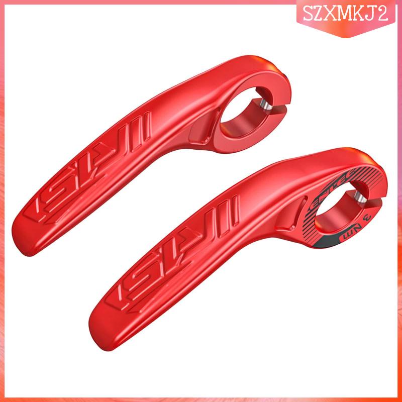 1 Cặp Bọc Tay Lái Xe Đạp Leo Núi Bằng Nhựa PP 22.2mm Trọng Lượng Nhẹ