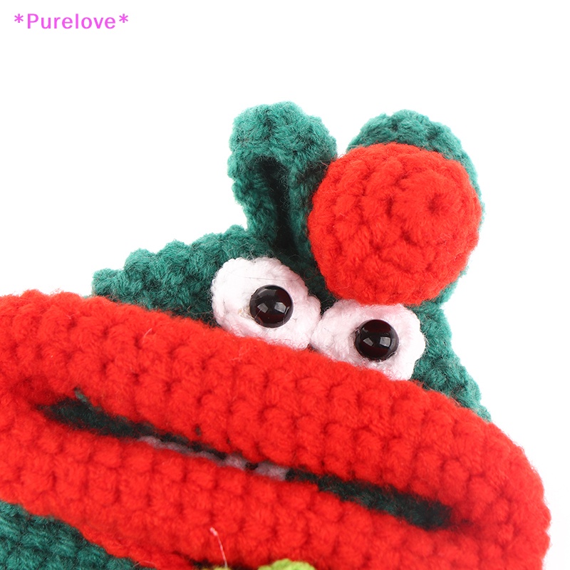 1 Móc Khóa Hình Búp Bê Xúc Xích Đan Len Ngộ Nghĩnh Mới