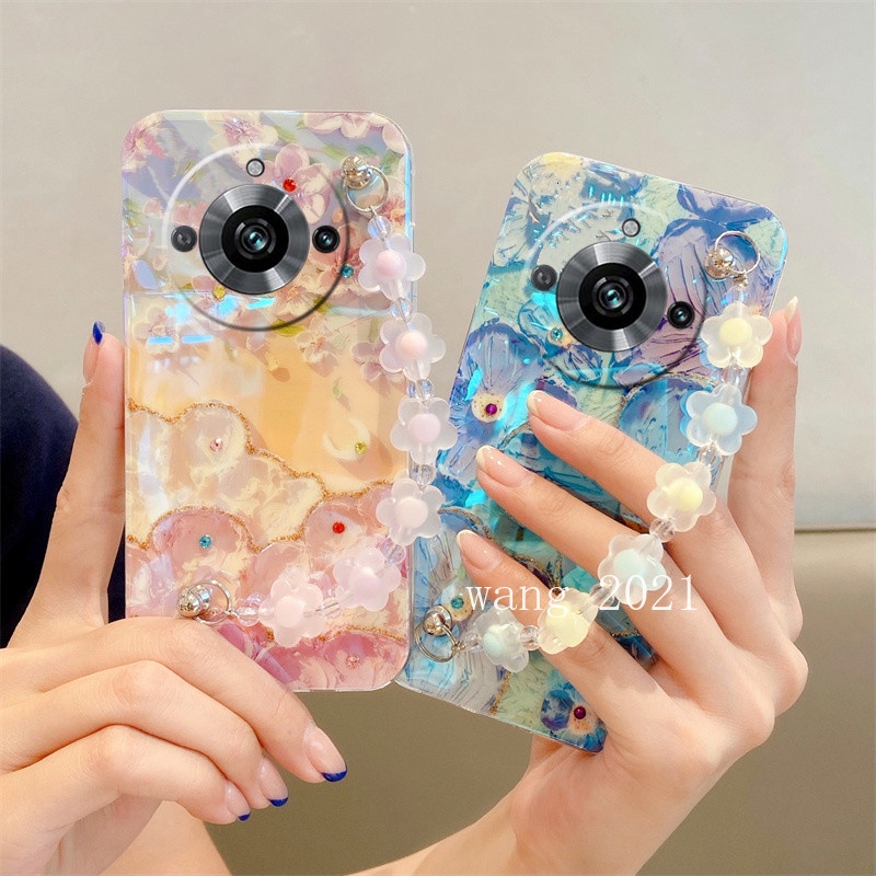 Ốp Điện Thoại Mềm Họa Tiết Tranh Sơn Dầu Ánh Xanh Cho Realme11 Pro Realme 11 Pro + Plus 5G 2023 Realme 11 Pro 5G