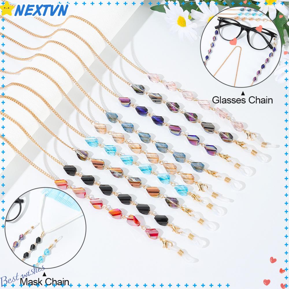 NEXTVN Dây Đeo Mắt Kính Bằng Kim Loại Thời Trang