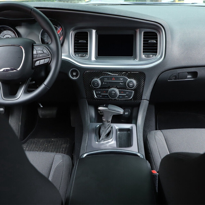 Ốp Viền Nút Điều Khiển Lỗ Thông Khí Cho 16-21 Dodge Charger