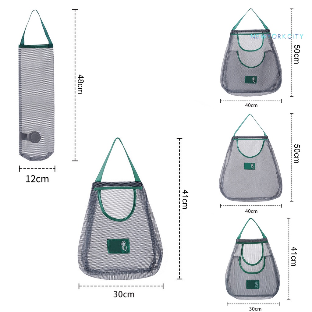 Ny-túi Rỗng Đựng Trái Cây Chịu Tải Lớn Thoáng Khí Có Tay Cầm Cho Nhà Ở