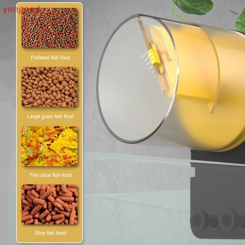 (YGD) Máy Lấy Thức Ăn Tự Động Thông Minh Chống Ẩm Cho Bể Cá Hoặc Cá xqmgFish s