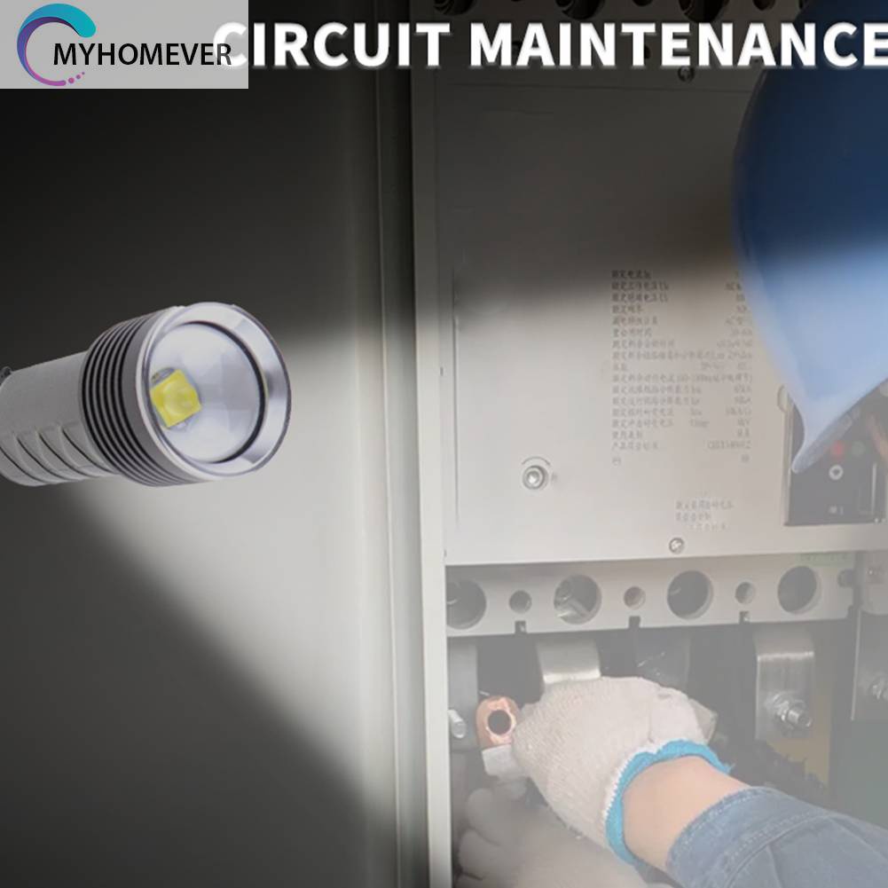 Đèn Pin LED COB / COB Thu Phóng Được 1500mAh Cổng Sạc USB Loại C IPX4