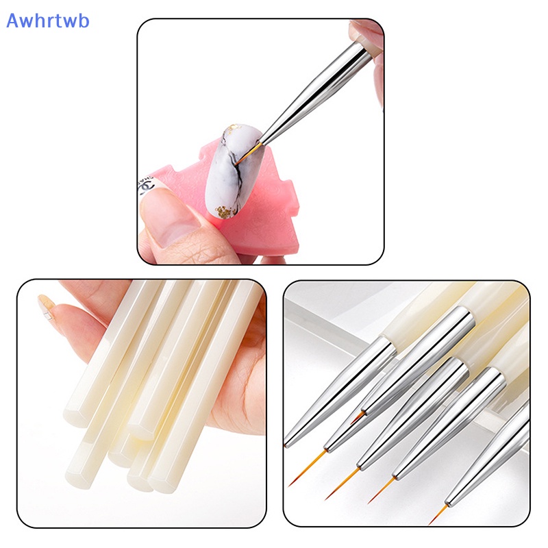 Cọ Vẽ Trang Trí Móng Tay 5 / 7 / 9 / 11 / 13 / 15mm Mới