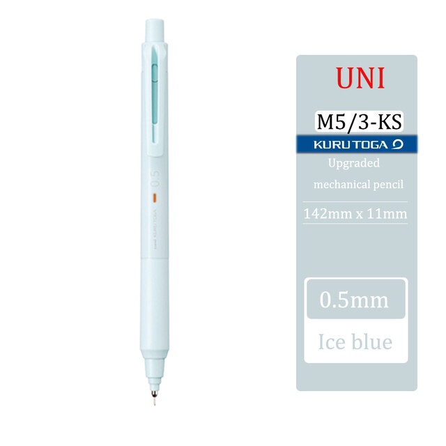 Bút Chì Bấm UNI M3 / 5-KS Ngòi 0.3 / 0.5mm Màu Sắc Đơn Giản
