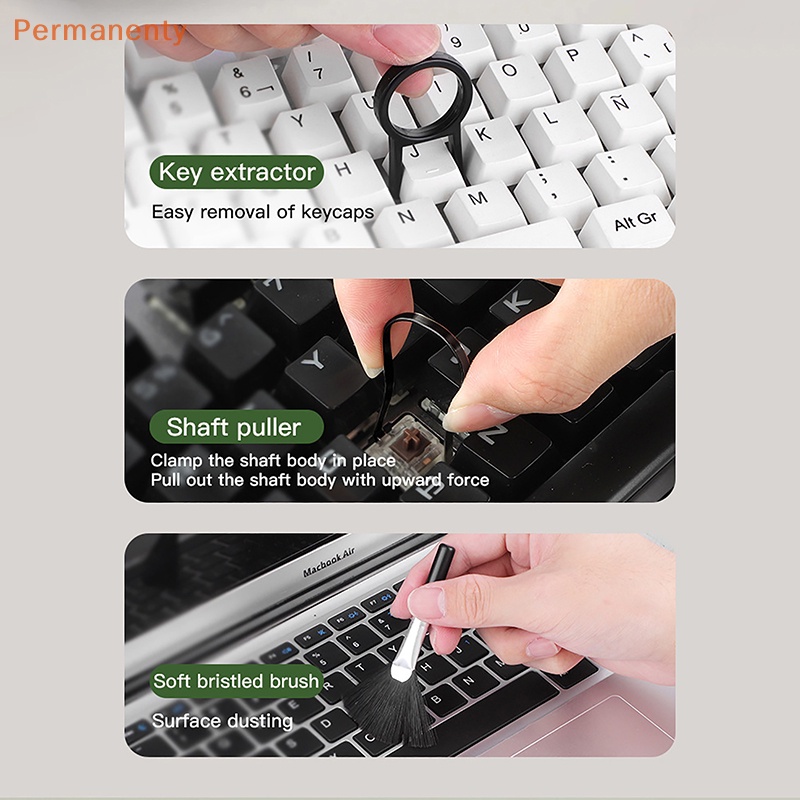 1 Bộ Dụng Cụ Vệ Sinh Màn Hình Máy Tính / Điện Thoại / Máy Tính Bảng / Bàn Phím / Máy Tính