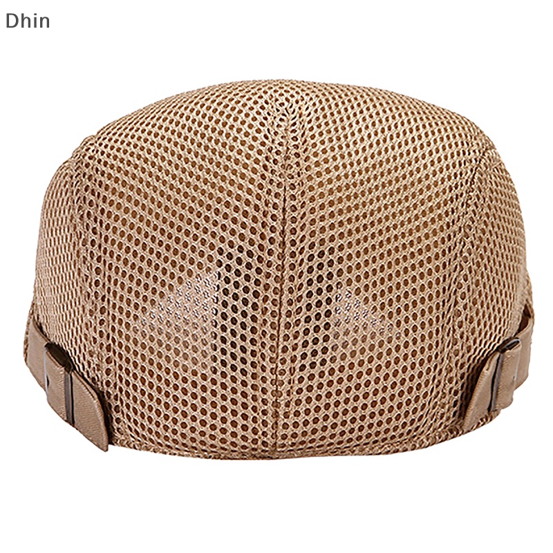 [Dhin] New Men Berets Spring Autumn Winter British Style Newsboy Beret Hat Retro England Hat Male Hats Peaked Painter Caps for Dad COD