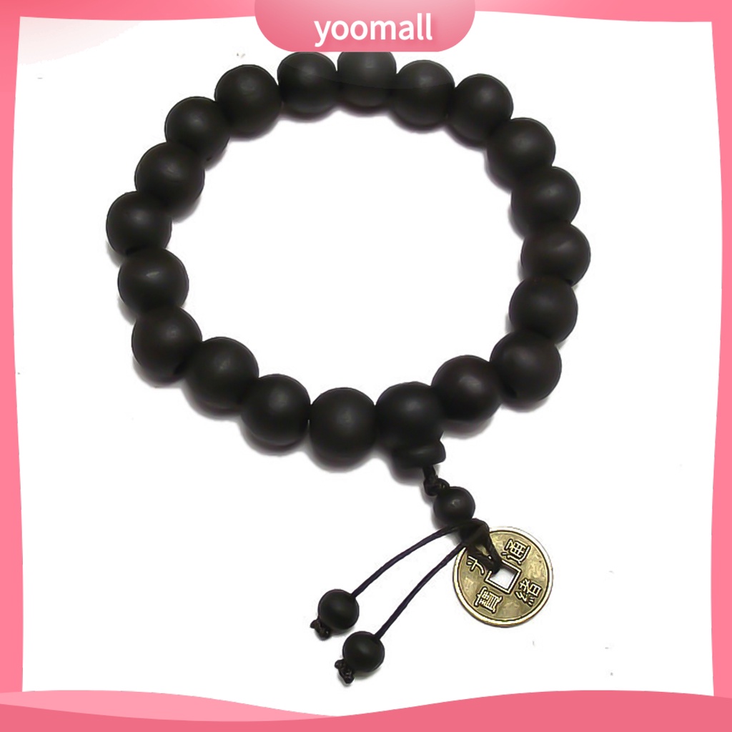 Vòng Tay Chuỗi Hạt Gỗ Phong Cách Vintage Cho Nam Và Nữ