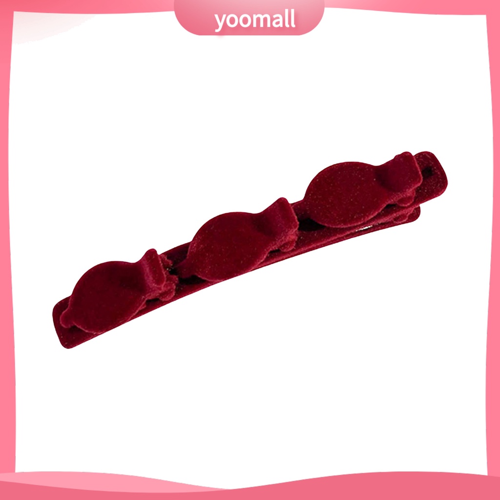 Kẹp Tóc Hai Lớp Phong Cách Hàn Quốc Thanh Lịch Đơn Giản