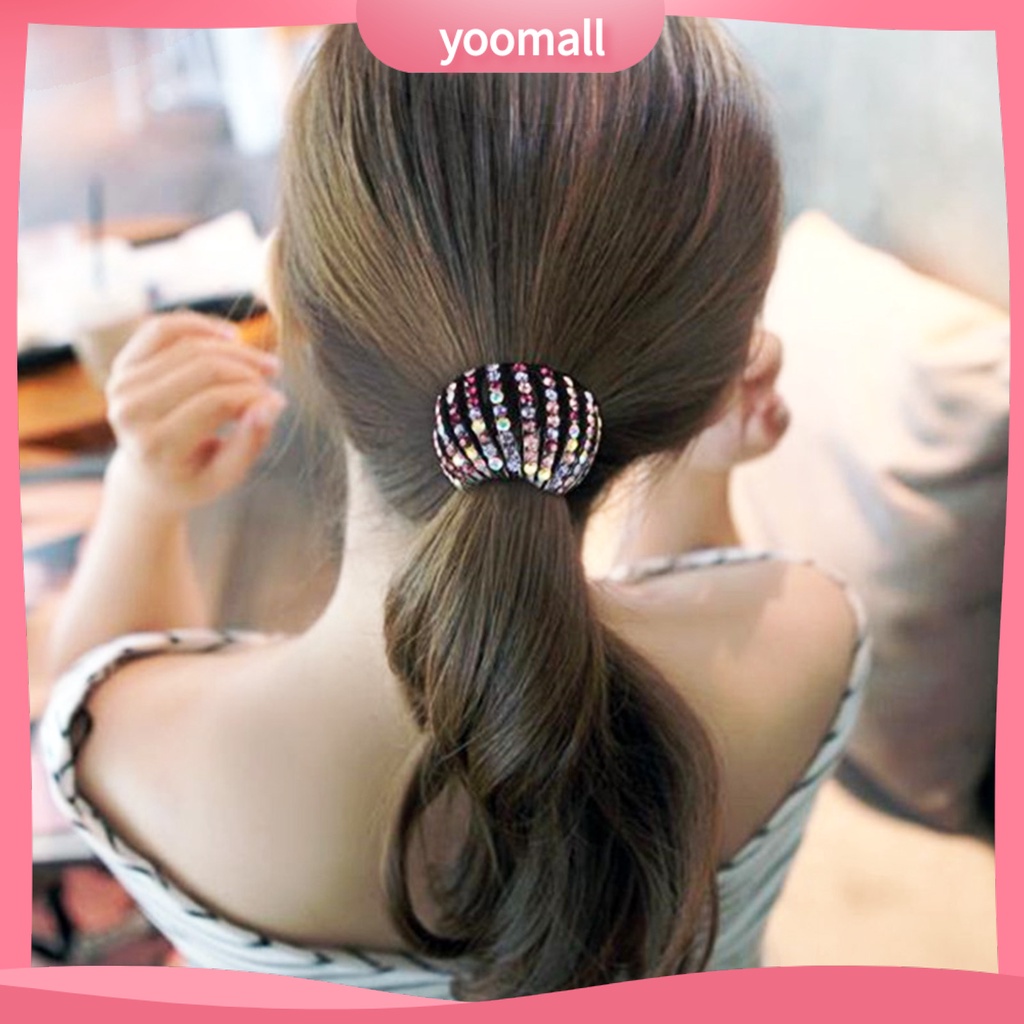 Băng Đô Cài Tóc Hình Tổ Chim Chống Trượt Linh Hoạt