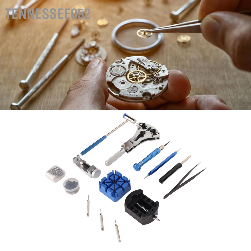 Tennessee052 Bộ dụng cụ sửa chữa đồng hồ 188 chiếc mở hộp chuyên nghiệp đa chức năng công điều chỉnh dây đeo