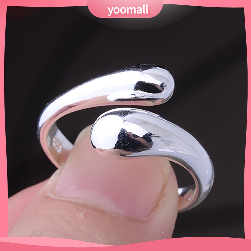 Nhẫn Mạ Bạc Phong Cách Punk Thời Trang Cho Nữ