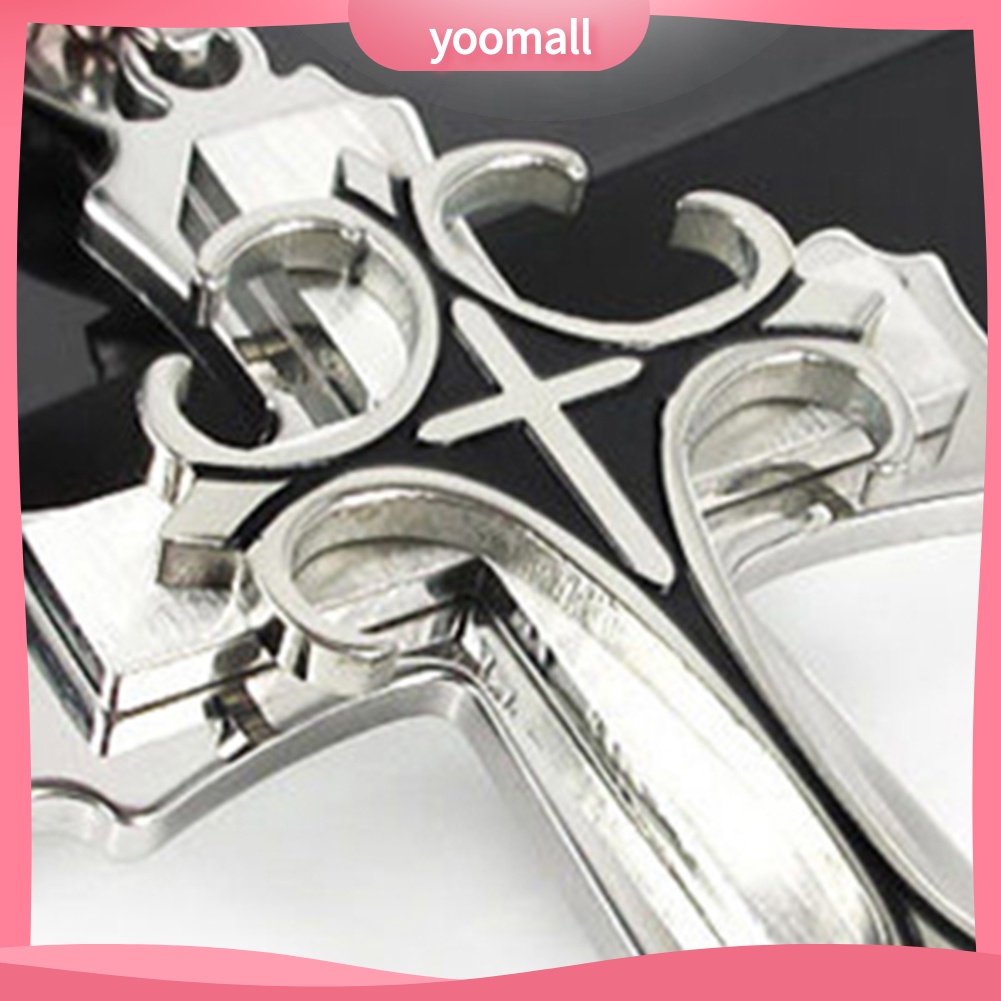 Vòng cổ Thép Không Gỉ Mặt Thánh Giá Thời Trang Dành Cho Nam