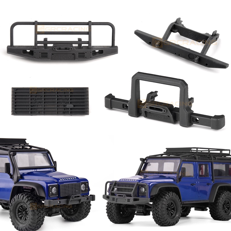 Bộ Phận Nâng Cấp Cản Trước / Sau Bằng Nhựa In 3D Cho Xe Điều Khiển Từ Xa Traxxas TRX4M 1 / 18