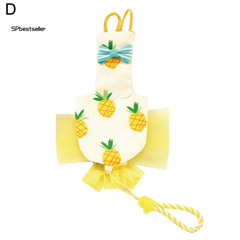 Trang Phục Cho Chim Ăn Uống Họa Tiết Trái Cây Thân Thiện Với Môi Trường