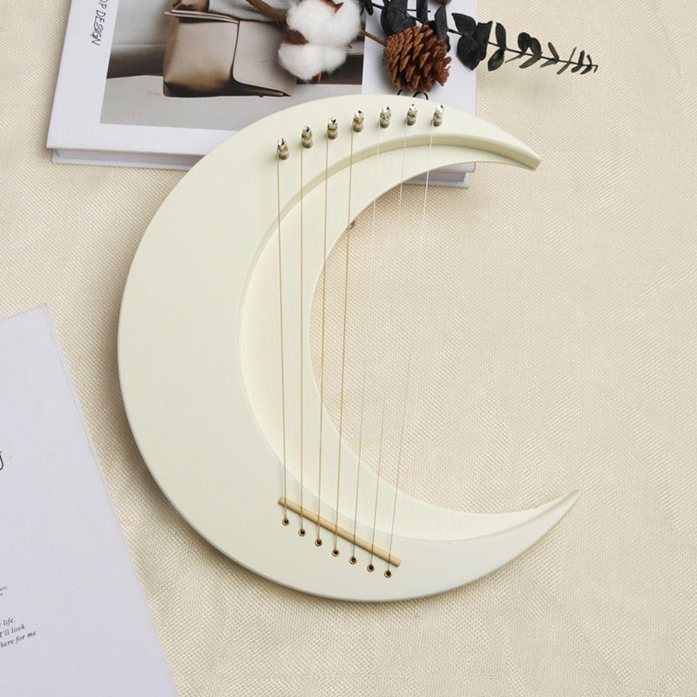 CHOOKEY Nhạc Cụ Lyre 7 Dây Bằng Gỗ Dành Cho Người Mới Bắt Đầu