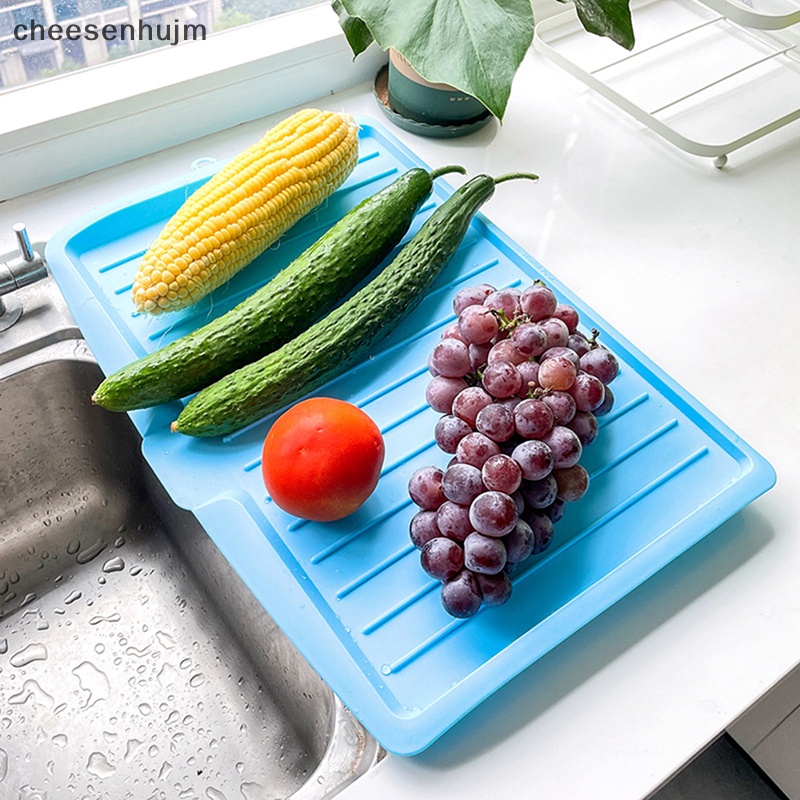 Giá Phơi Khô Chén Dĩa Bằng Silicon Tiện Dụng Cho Nhà Bếp