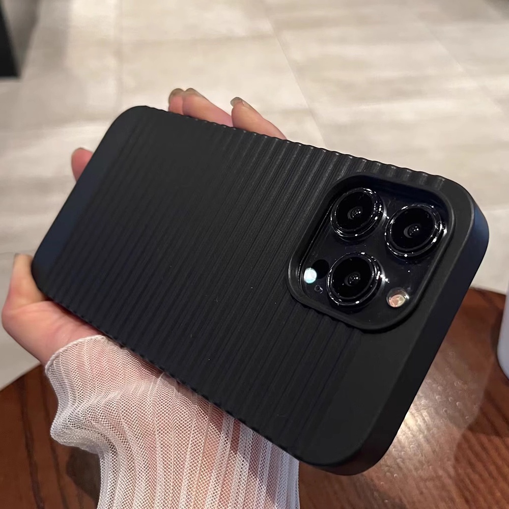 Ốp Điện Thoại TPU Mềm Tản Nhiệt Chống Sốc Màu Trơn Đơn Giản Cho IPhone 14 13 12 11 Pro Max X XR 8 7 Plus SE