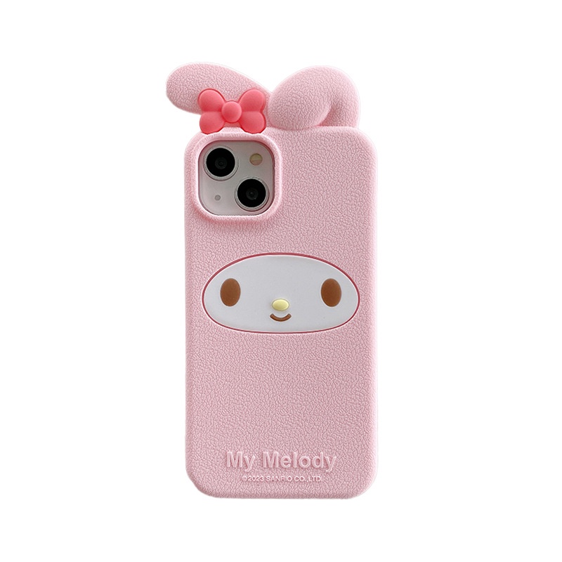 Ốp Điện Thoại Silicon Mềm Họa Tiết Kuromi Melody Hoạt Hình Cho Iphone 14Promax 12Pro 11 13