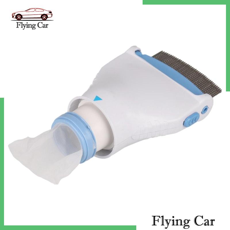 Lược Điện Chải Lông Cho Thú Cưng Chống Bọ Chét Có Tay Cầm Dài Tiện Lợi