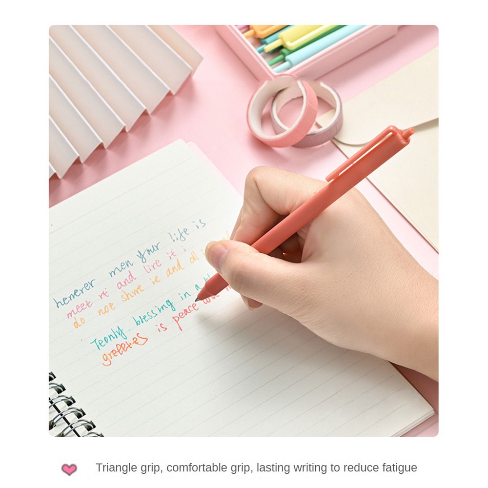 Set Bút Morandi 0.5 Màu Sắc Ngọt Ngào Dành Cho Học Sinh