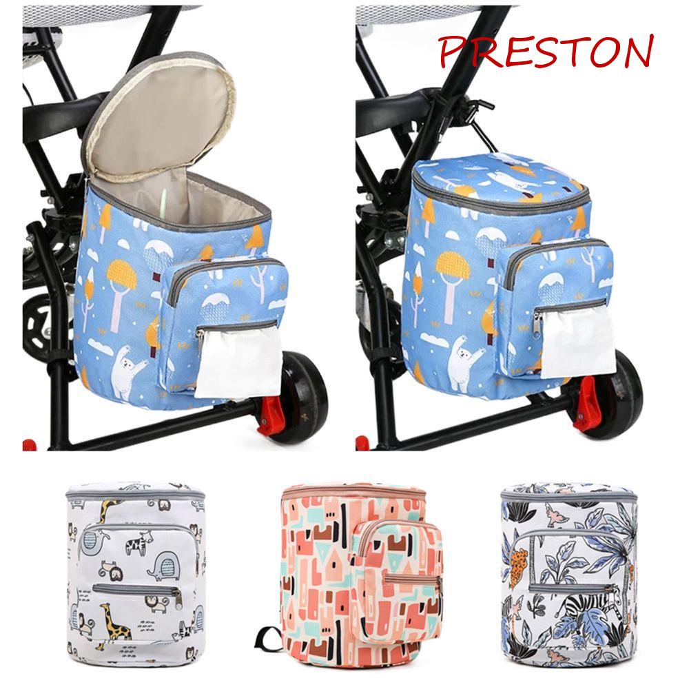 Túi Đựng Đồ Dùng Treo Xe Đẩy Em Bé Chống Thấm Nước Họa Tiết Hoạt Hình Dễ Thương