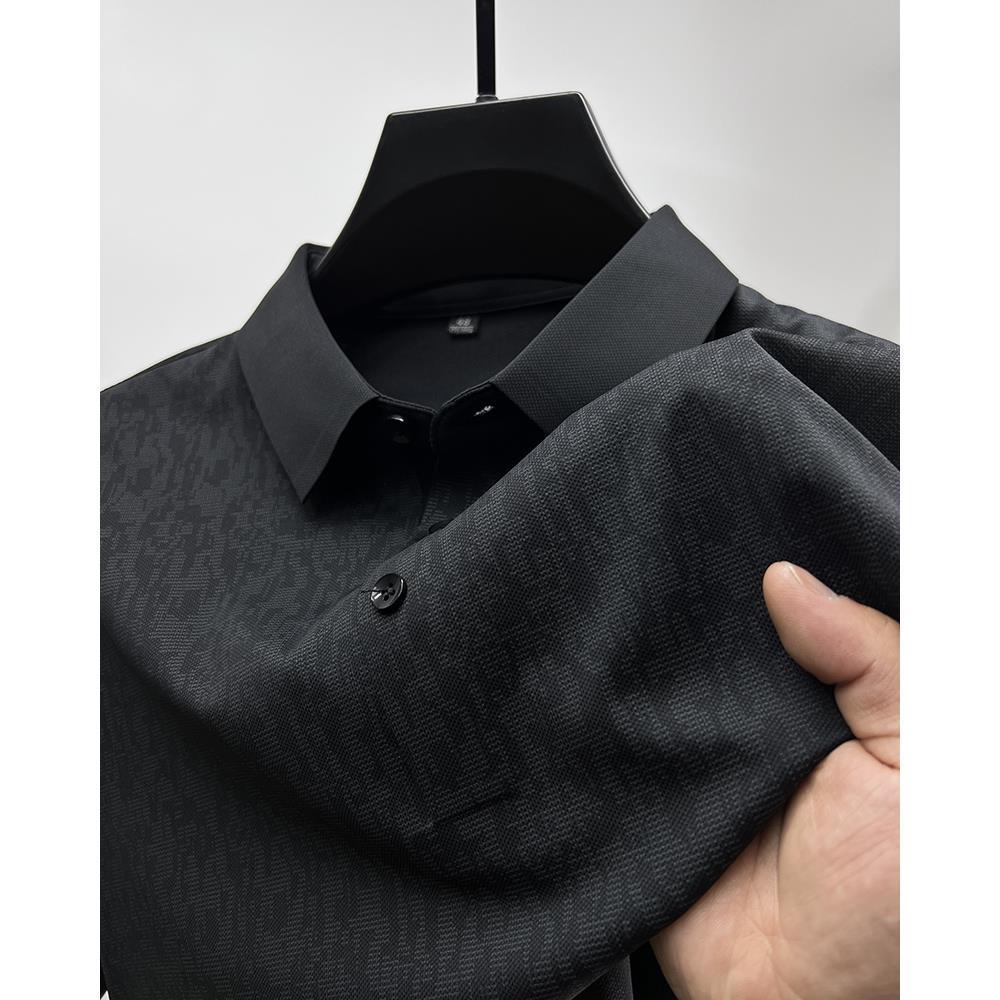 Áo Thun polo Tay Ngắn Màu Trơn Phong Cách Âu Mỹ Thời Trang Mùa Hè Cho Nam