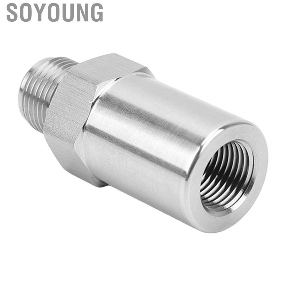 Soyoung Fuel Rail Plug Pressure Relief Valve M16X1.5 Stainless Steel for Sierra