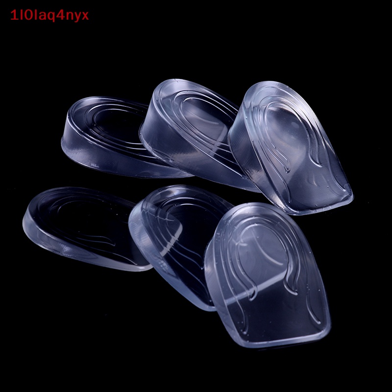 {1l0laq4nyx} 1 đôi giày nâng cao Nam Nữ Đế Giày đế cao gót silicon tăng cao mới