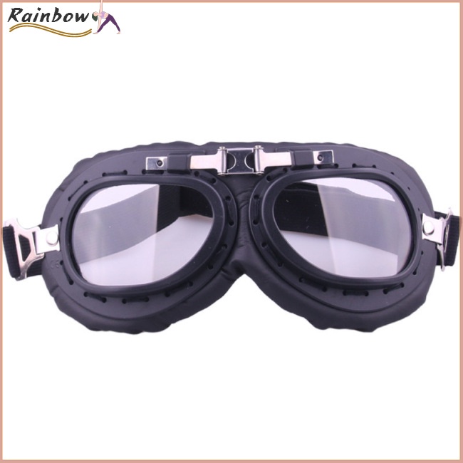 Kính Gắn Mũ Bảo Hiểm Chống Cát Phong Cách Cổ Điển Dùng Khi Lái Xe