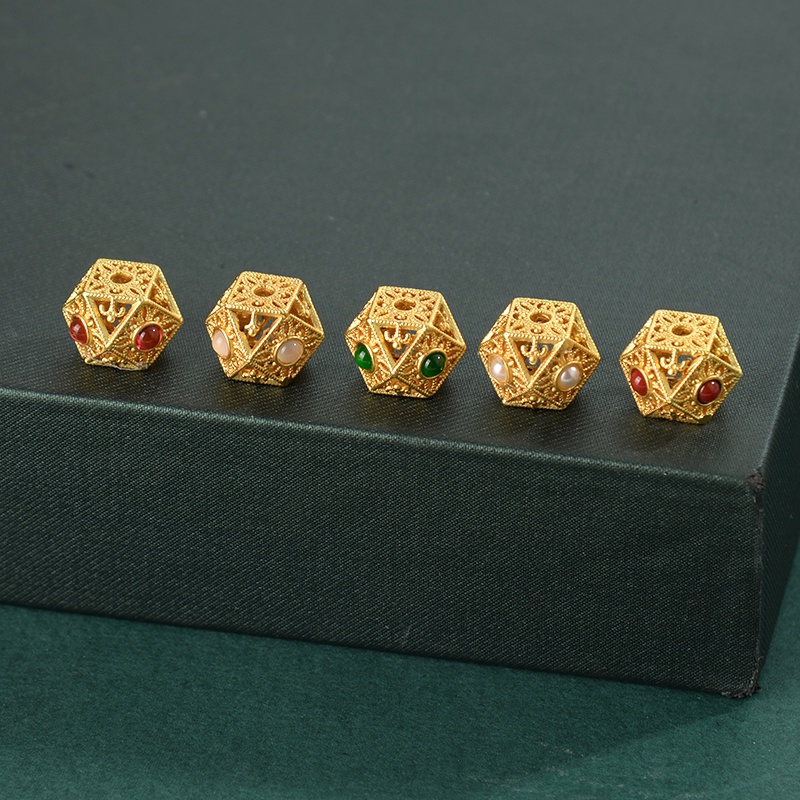 Chuỗi Hạt Đeo Tay Màu Sắc Mạnh Mẽ Dùng Làm Trang Sức