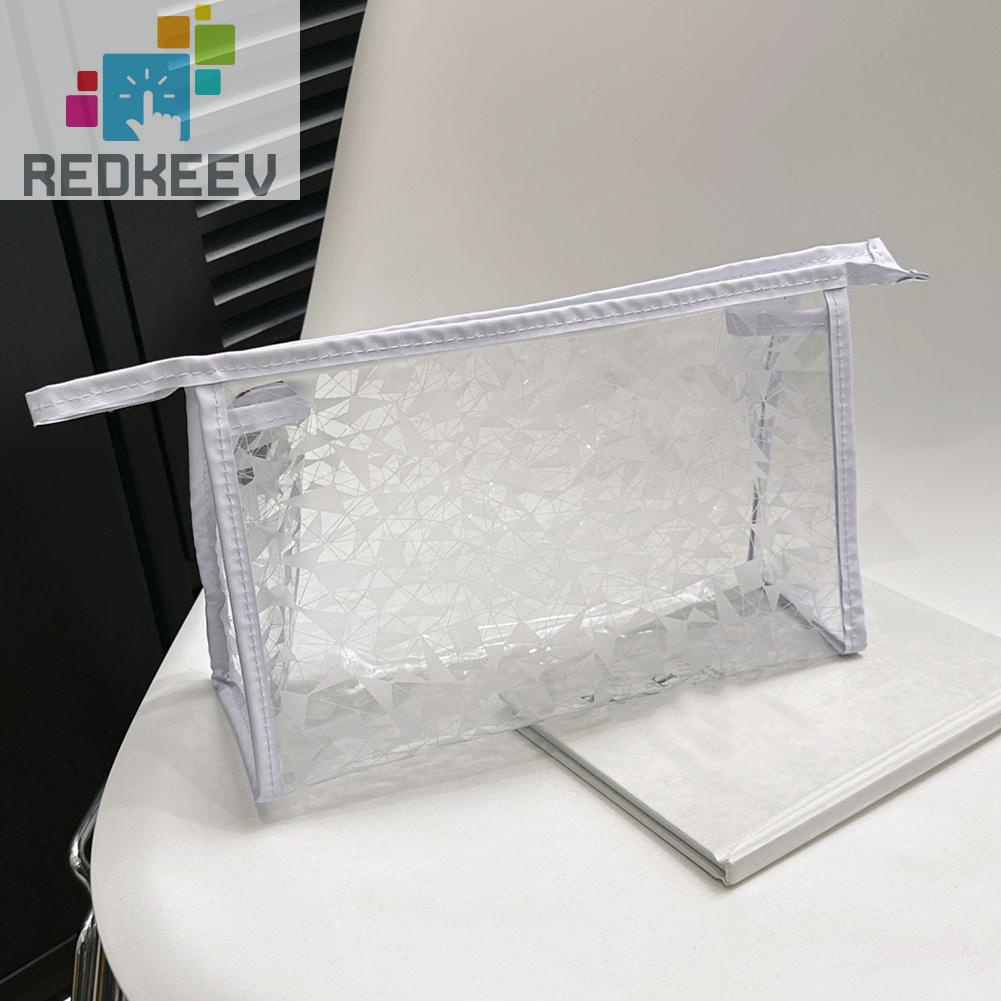 Túi Đựng Tiền Xu Bằng PVC Trong Suốt Sức Chứa Lớn Tiện Dụng